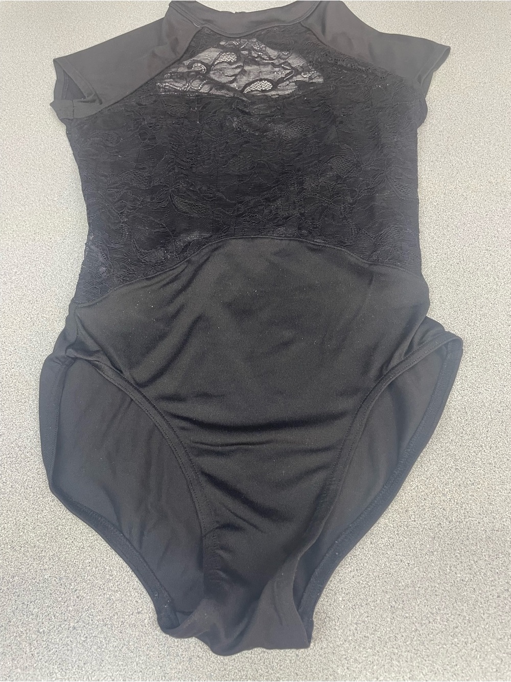 Mirella Black Lace Bodysuit Bandeau